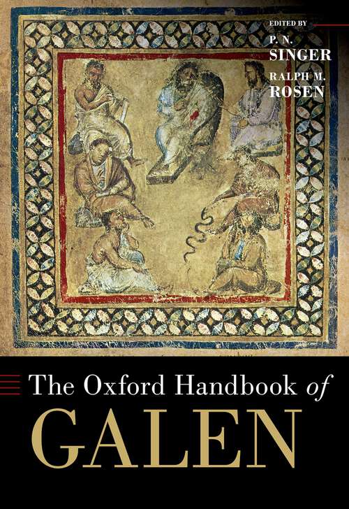 Book cover of The Oxford Handbook of Galen (Oxford Handbooks)