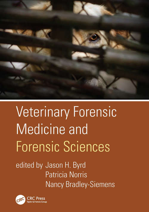 Book cover of Veterinary Forensic Medicine and Forensic Sciences