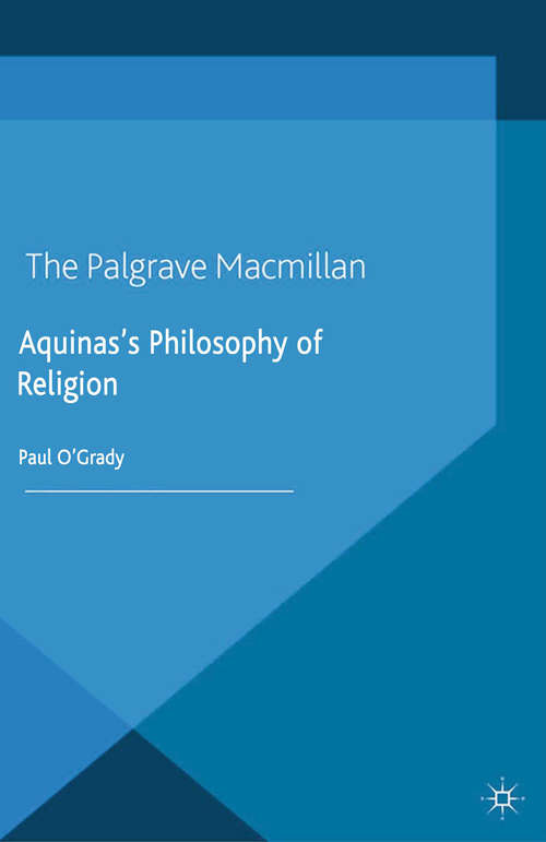 Book cover of Aquinas's Philosophy of Religion (2014)