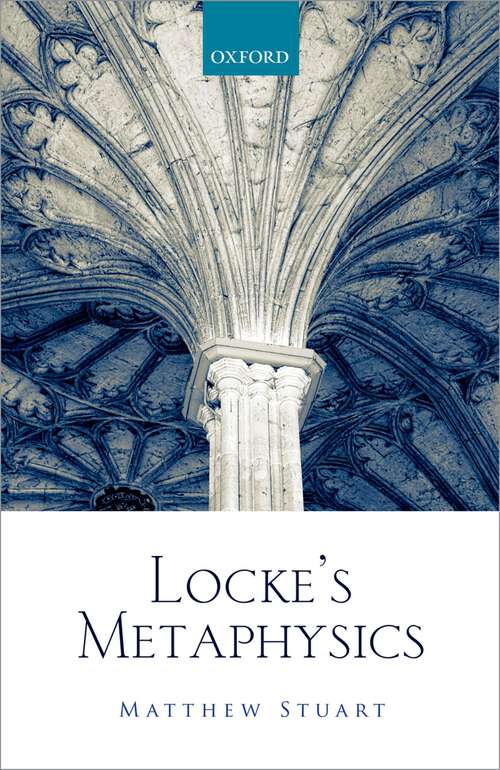 Book cover of Locke's Metaphysics