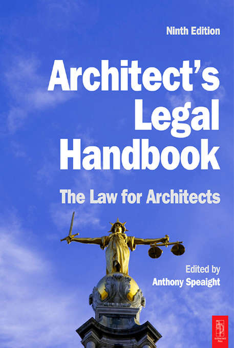 Book cover of Architect's Legal Handbook (9)