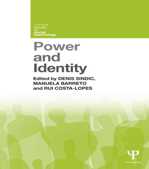 Book cover of Power and Identity: Perspectives From The Social Sciences