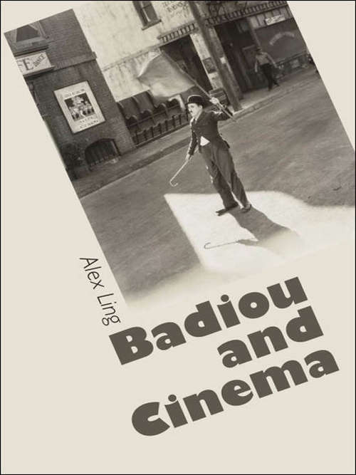 Book cover of Badiou and Cinema