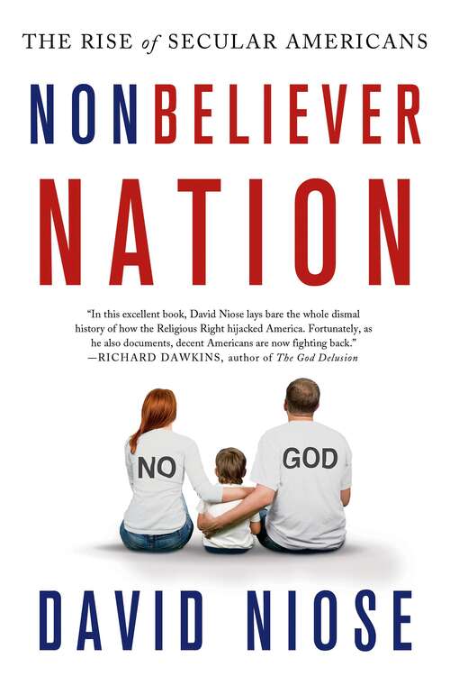 Book cover of Nonbeliever Nation (PDF): The Rise Of Secular Americans