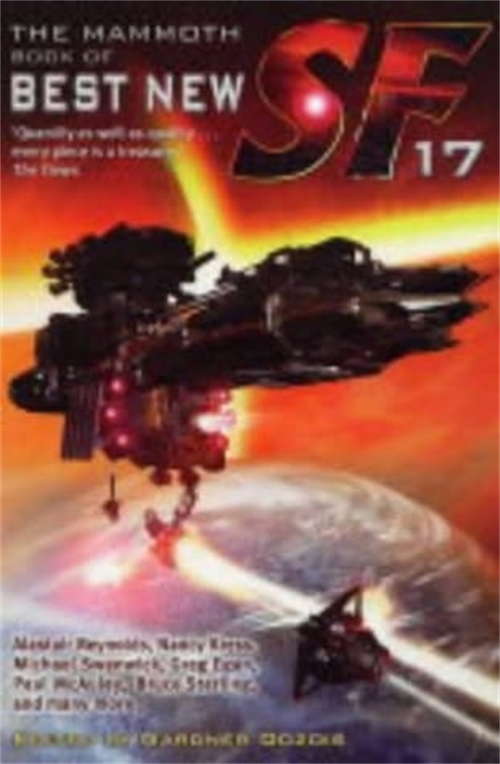 Book cover of The Mammoth Book of Best New SF 17 (Mammoth Books)