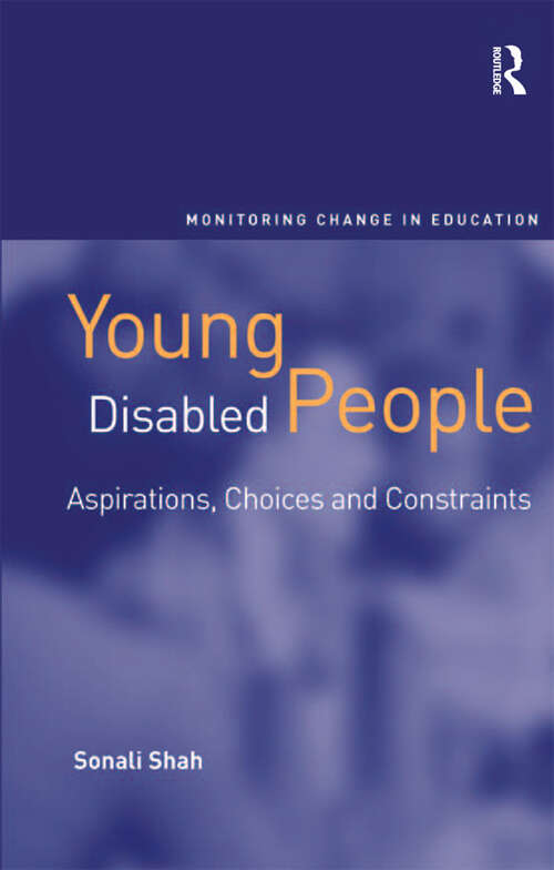 Book cover of Young Disabled People: Aspirations, Choices and Constraints (2)