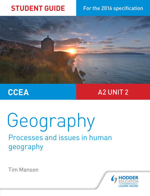 Book cover of CCEA A-level Geography Student Guide 5: A2 Unit 2 (PDF)