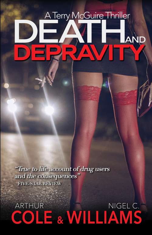 Book cover of Death and Depravity: A Terry Mcguire Thriller (2) (Terry McGuire Thrillers)