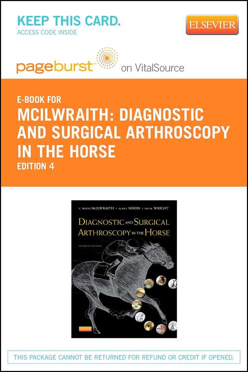 Book cover of Diagnostic and Surgical Arthroscopy in the Horse - E-Book (4)