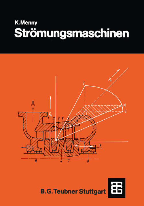 Book cover of Strömungsmaschinen (2. Aufl. 1995)