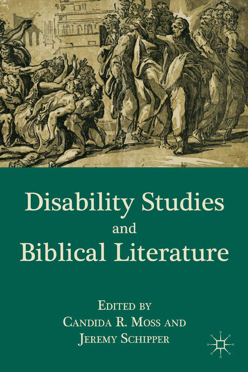 Book cover of Disability Studies and Biblical Literature (2011)