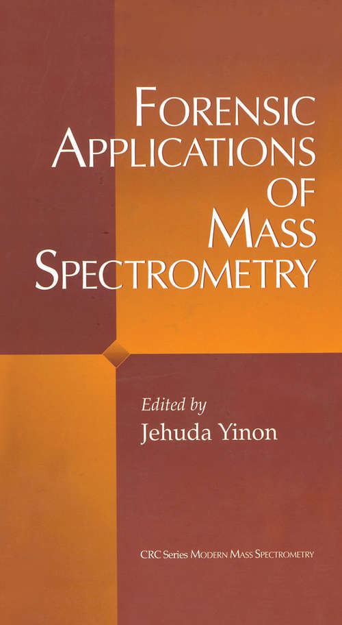 Book cover of Forensic Applications of Mass Spectrometry (2)