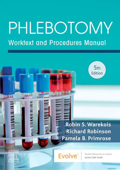 Book cover of Phlebotomy - E-Book: Phlebotomy - E-Book (5)