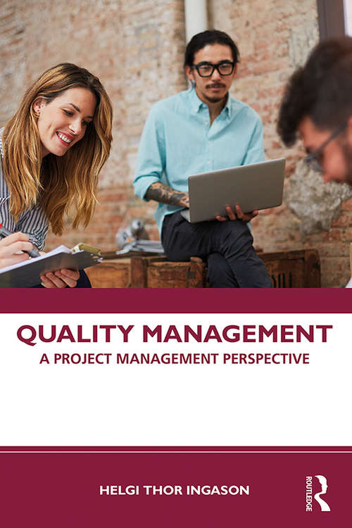 Book cover of Quality Management: A Project Management Perspective