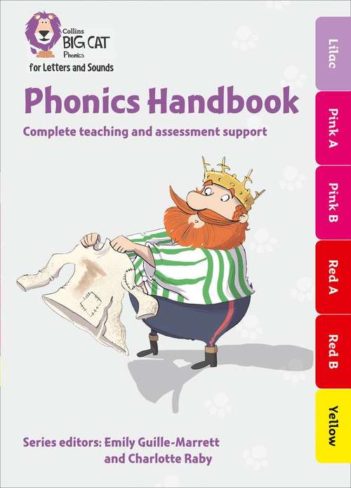 Book cover of Collins Big Cat Phonics For Letters And Sounds - Phonics Handbook Lilac To Yellow: Full Support For Teaching Letters And Sounds (PDF) (Collins Big Cat Phonics For Letters And Sounds Ser.)