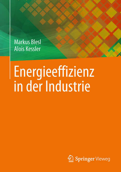 Book cover of Energieeffizienz in der Industrie (2013)