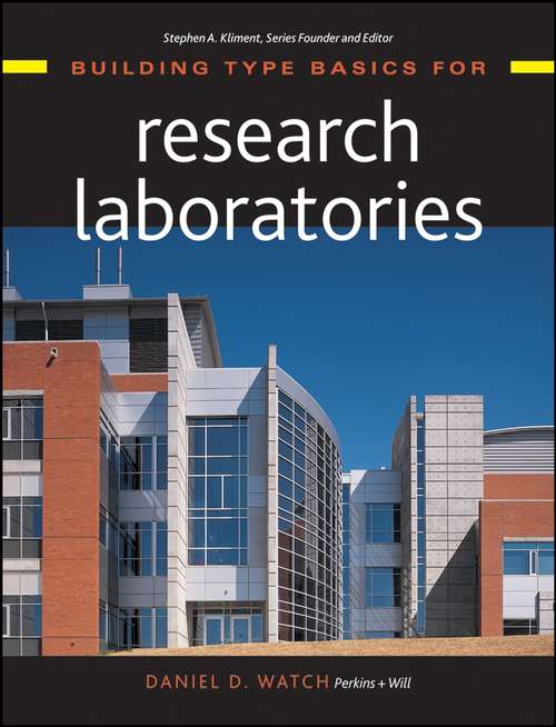 Book cover of Building Type Basics for Research Laboratories (Building Type Basics #5)