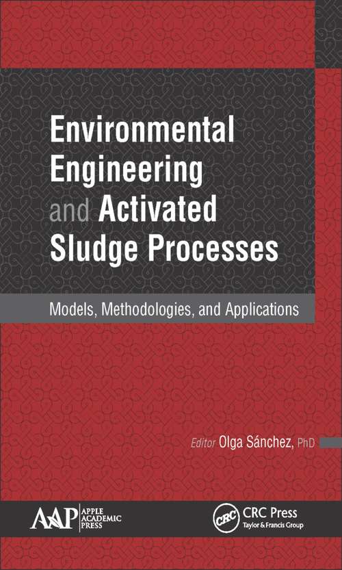 Book cover of Environmental Engineering and Activated Sludge Processes: Models, Methodologies, and Applications