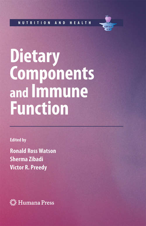 Book cover of Dietary Components and Immune Function (2010) (Nutrition and Health)