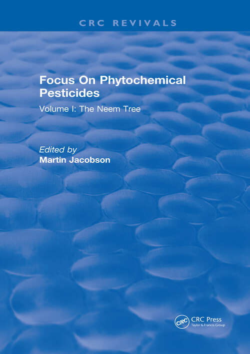 Book cover of Focus On Phytochemical Pesticides