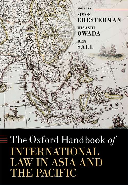 Book cover of The Oxford Handbook of International Law in Asia and the Pacific (Oxford Handbooks)
