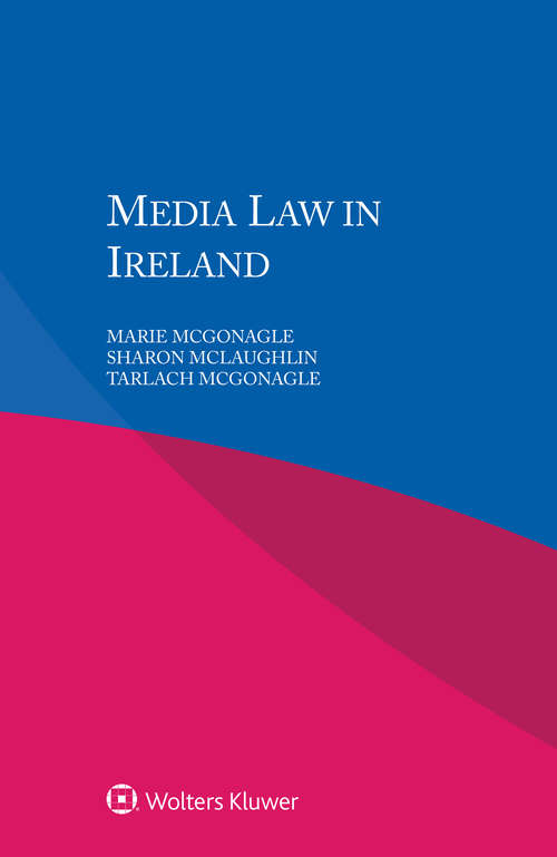 Book cover of Media Law in Ireland