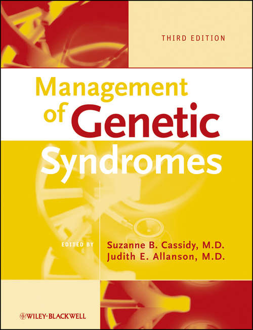 Book cover of Management of Genetic Syndromes (3)