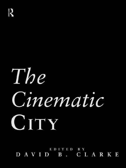 Book cover of The Cinematic City