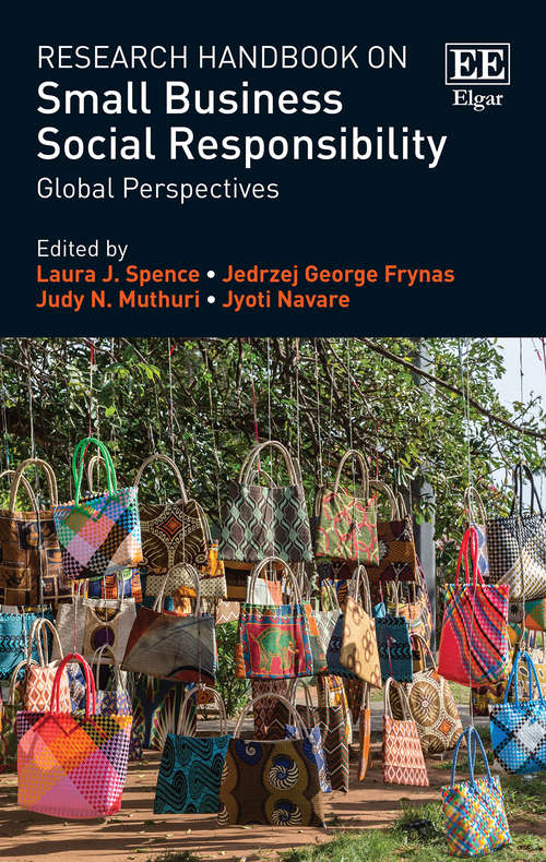 Book cover of Research Handbook on Small Business Social Responsibility: Global Perspectives (Research Handbooks in Business and Management series)