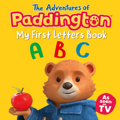 Book cover of The Adventures of Paddington: My First Letters Book