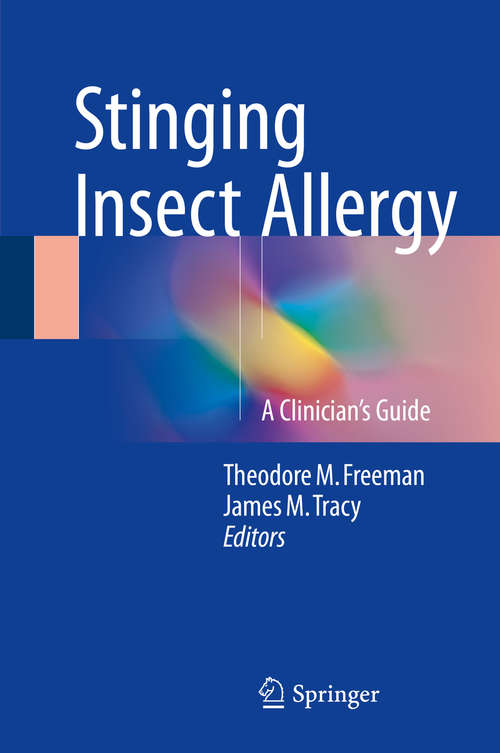 Book cover of Stinging Insect Allergy: A Clinician's Guide