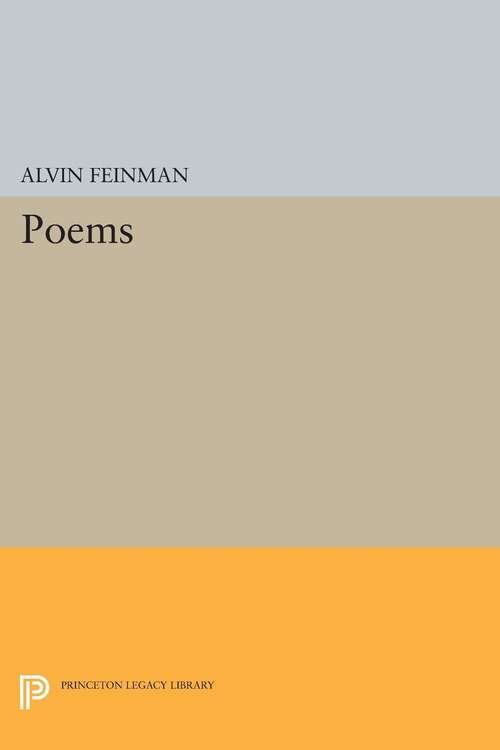 Book cover of Poems