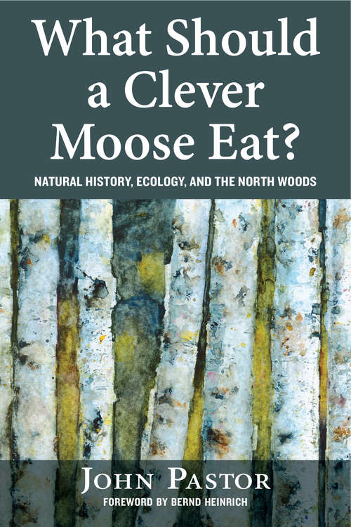 Book cover of What Should a Clever Moose Eat?: Natural History, Ecology, And The North Woods (1st ed. 2016)