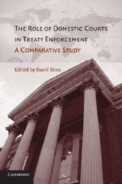 Book cover of The Role Of Domestic Courts In Treaty Enforcement: A Comparative Study (PDF)