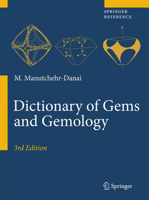 Book cover of Dictionary Of Gems And Gemology (2)