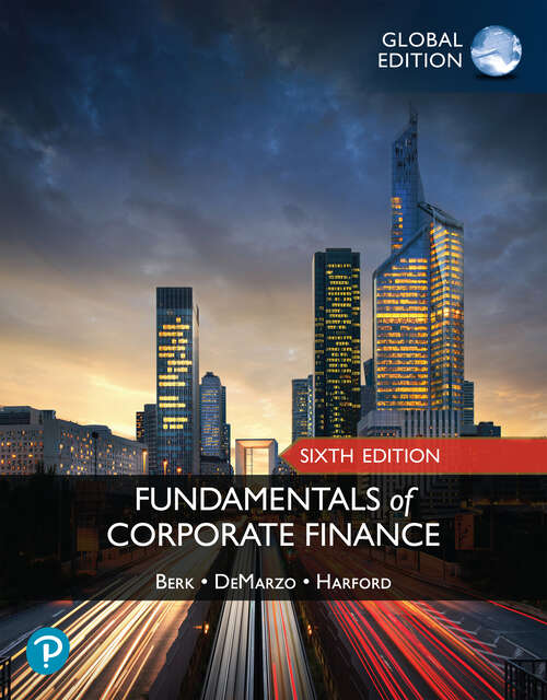 Book cover of Fundamentals of Corporate Finance, Global Edition -- (Perpetual Access)