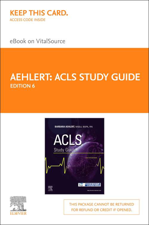 Book cover of ACLS Study Guide - E-Book (6)