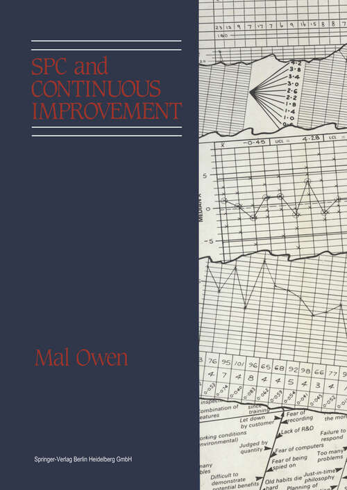 Book cover of SPC and Continuous Improvement (1989)