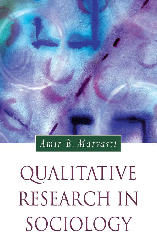 Book cover of Qualitative Research in Sociology
