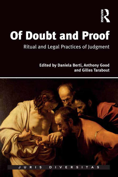 Book cover of Of Doubt and Proof: Ritual and Legal Practices of Judgment (Juris Diversitas)