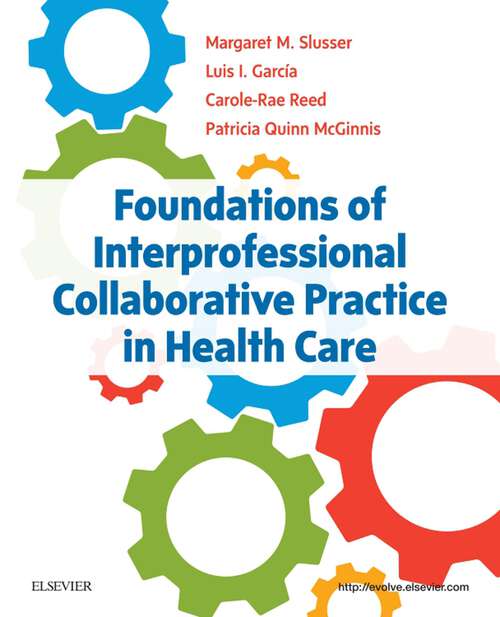 Book cover of Foundations of Interprofessional Collaborative Practice in Health Care