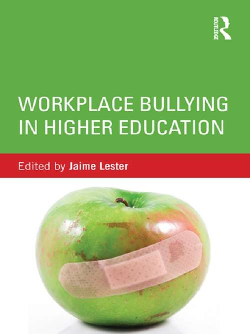 Book cover of Workplace Bullying in Higher Education