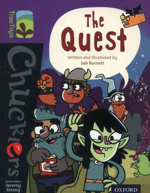 Book cover of Oxford Reading Tree TreeTops Chucklers: Level 11: The Quest (Oxford Reading Tree Treetops Chucklers Ser.)