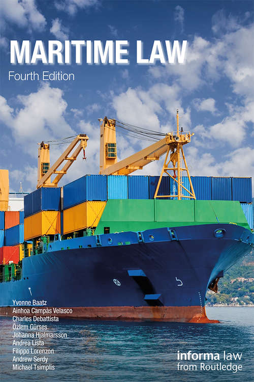 Book cover of Maritime Law (Maritime and Transport Law Library)