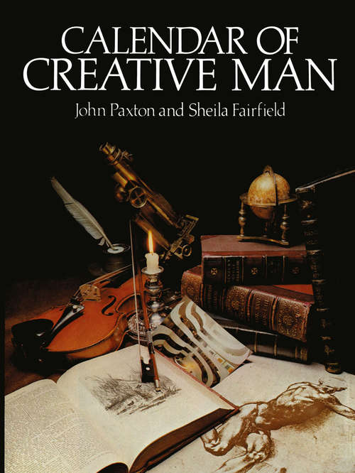 Book cover of Calendar of Creative Man (1st ed. 1979)