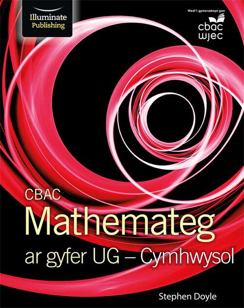 Book cover of CBAC Mathemateg ar gyfer UG Cymhwysol (PDF)