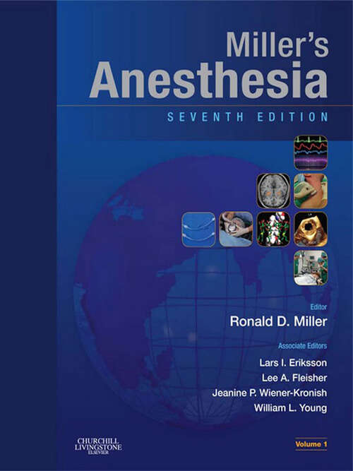 Book cover of Anesthesia E-Book: Expert Consult - Online and Print (7)