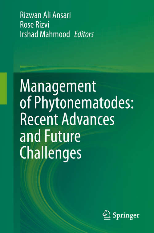 Book cover of Management of Phytonematodes: Recent Advances and Future Challenges (1st ed. 2020)