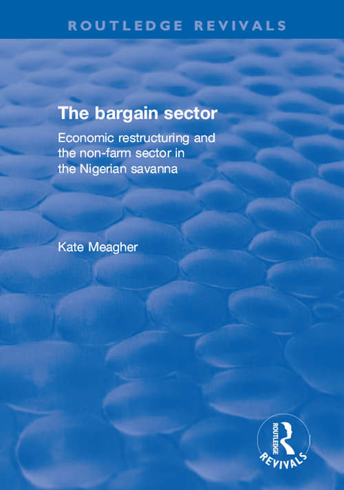 Book cover of The Bargain Sector (Routledge Revivals)