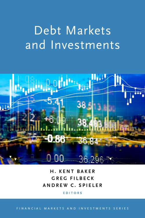 Book cover of Debt Markets and Investments (Financial Markets and Investments)